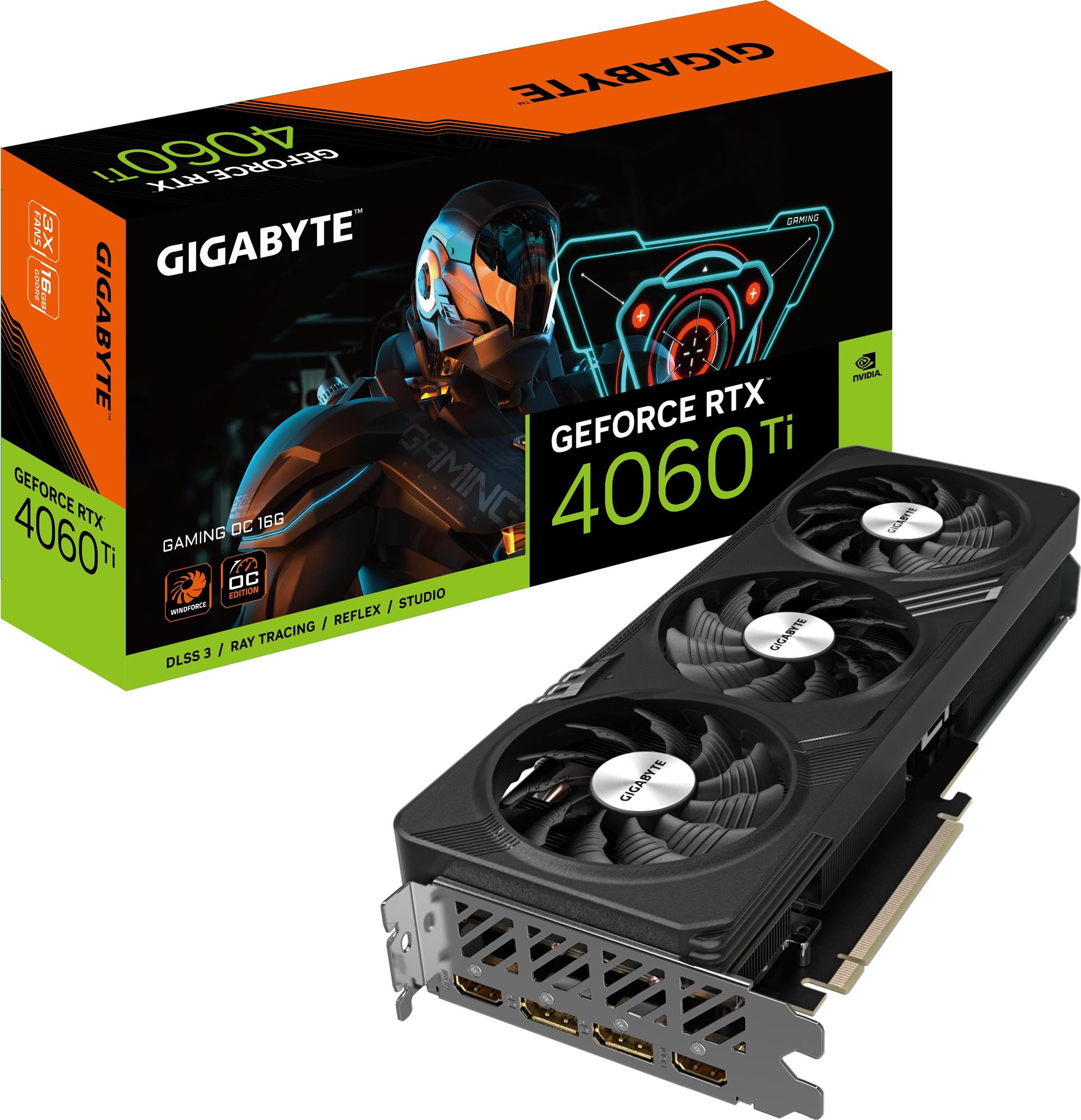 Videókártya GIGABYTE GeForce RTX 4060 Ti GAMING OC 16G