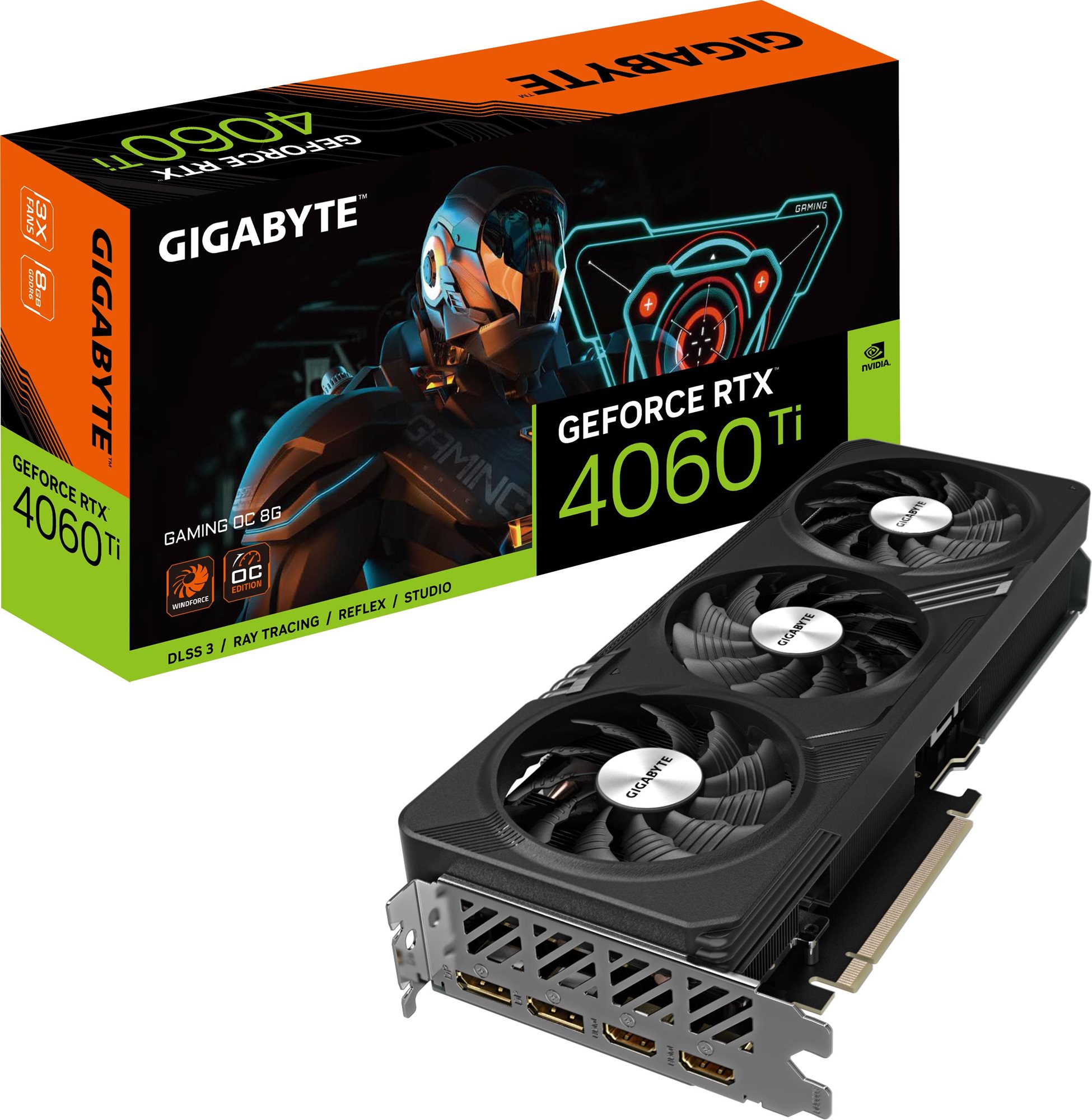 Videókártya GIGABYTE GeForce RTX 4060 Ti GAMING OC 8G