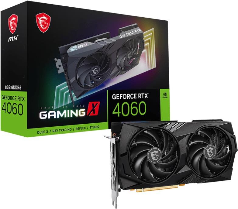 Videókártya MSI GeForce RTX 4060 GAMING X 8G